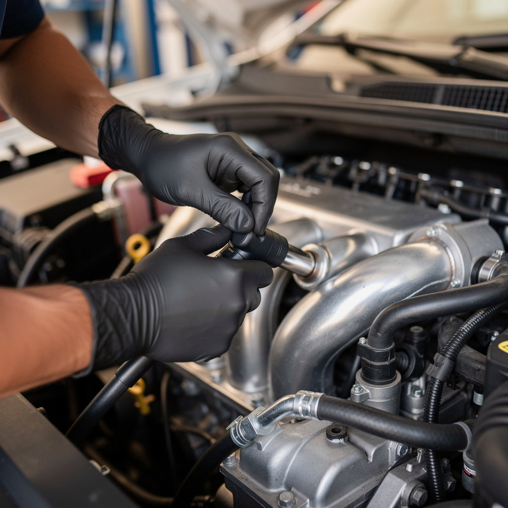 SD SMOG & AUTO REPAIR team demonstrating core values of helpfulness and professionalism in San Diego