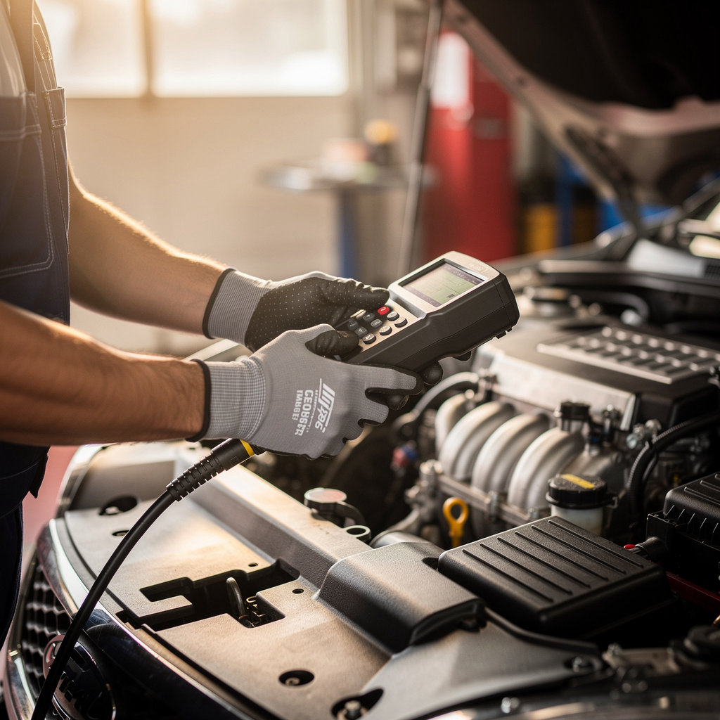 SD SMOG & AUTO REPAIR professional technician performing quality auto repair and smog check service in San Diego